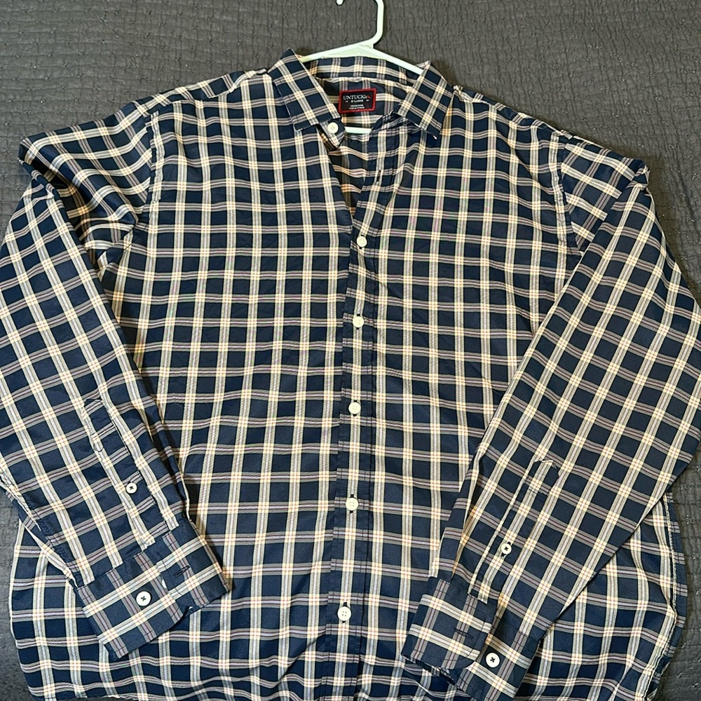 Men’s Untuckit X-Large Long Sleeve Polo